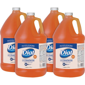 Dial® Gold Antibacterial Liquid Hand Soap, Floral Scent, 4 Gallon Refill (88047CT) - Antibacterial Hand Wash for High-Traffic Areas