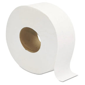 GEN® Jumbo Jr. Toilet Paper, 2-Ply, 720 Feet per Roll, 12 Rolls (Pack) - Soft, Strong Bulk Bath Tissue for Home & Business