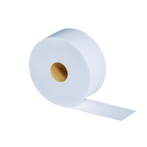 GEN Jumbo Roll Toilet Paper - 2-Ply, 525 Feet per Roll, 12 Rolls/Case - Commercial Bath Tissue for High-Capacity Dispensers