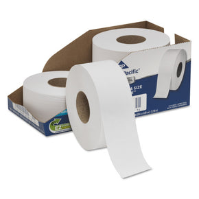 Georgia-Pacific Professional Jumbo Roll Toilet Paper - 2-Ply, 1,000 ft per Roll (4 Rolls/Carton) - Septic Safe, Commercial-Grade Bath Tissue - Soft, Strong & Absorbent - Ideal for Offices & High-Traffic Restrooms