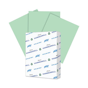 Hammermill Colors 20 lb Premium Printer Paper - 8.5 x 11 Inches, Green, 500 Sheets/Ream | Vibrant Colored Copy Paper for Creative Projects (103366)