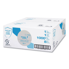 Papernet Heavenly Soft Jumbo Toilet Paper - 8 Rolls | 2-Ply Premium Bath Tissue, Septic Safe (HVC41005013638)