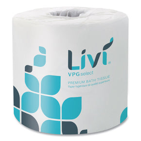 Livi® Ultra Soft Toilet Paper – 2-Ply, 420 Sheets Per Roll, 60 Rolls (Pack of 60) – Bulk Bath Tissue, Septic-Safe, Strong & Absorbent