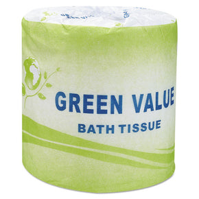 GEN Standard Toilet Paper - 2-Ply, 420 Sheets per Roll, 96 Rolls/Carton - Septic Safe Bath Tissue for Commercial & Home Use