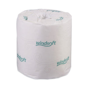 Windsoft® Premium 2-Ply Toilet Paper - 500 Sheets Per Roll, 96 Rolls Bulk Pack | Soft, Strong Bath Tissue for Commercial & Home Use